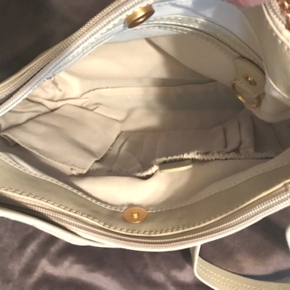 Stone Mountain Grey Shoulder Bag Purse - Picture 7 of 9